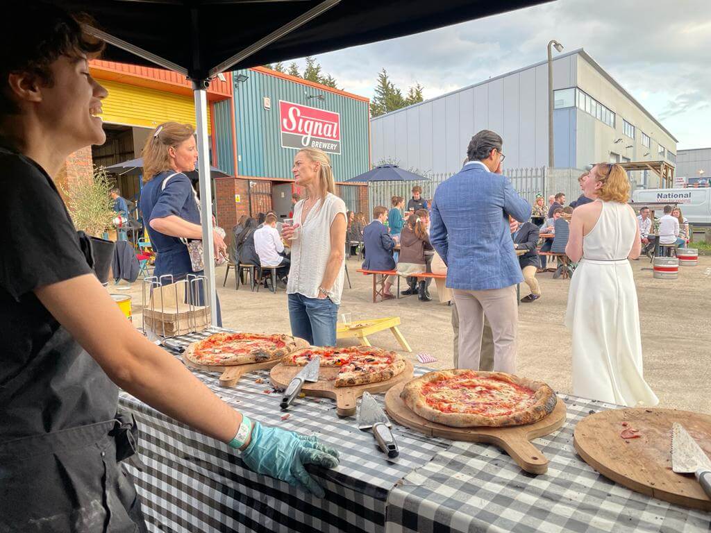 Pizza pop-up at Signal Brewery